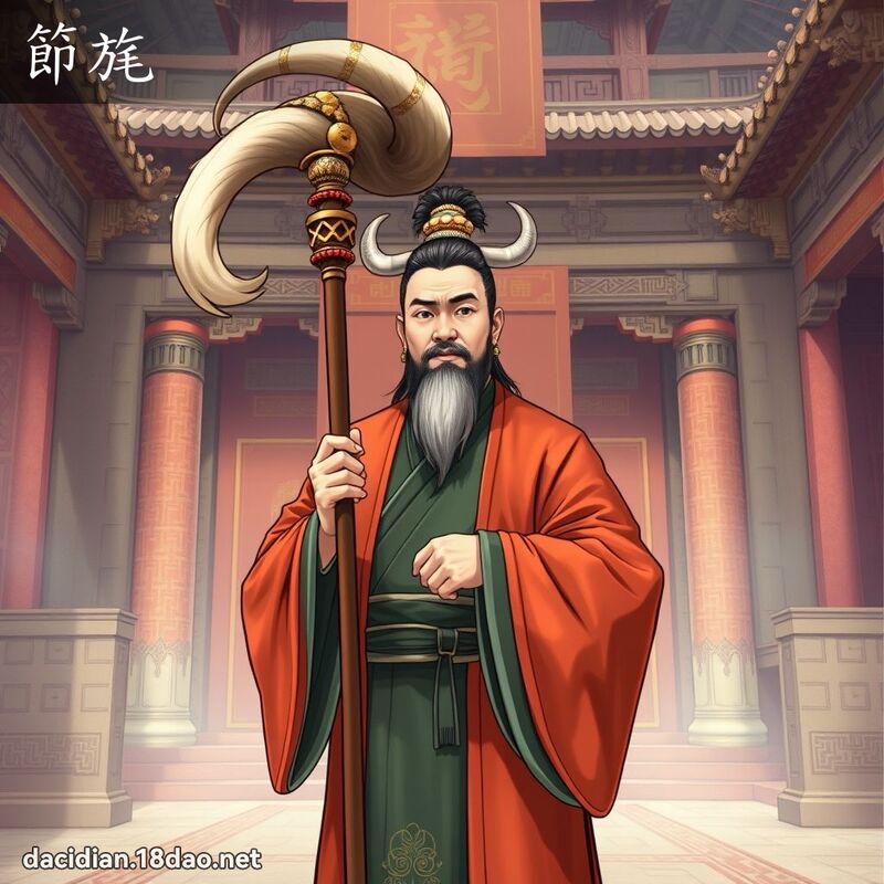 節旄 - 國語大辭典配圖