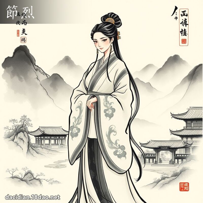 节烈 - 国语大辞典配图