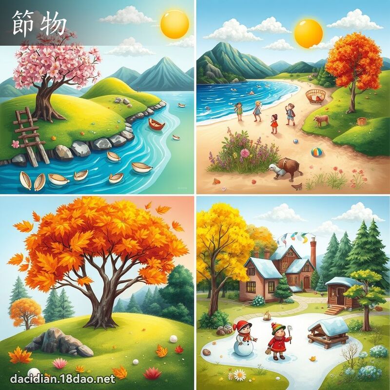 節物 - 國語大辭典配圖