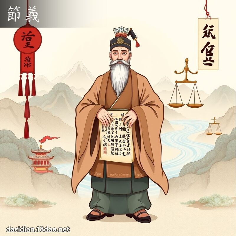 节义 - 国语大辞典配图