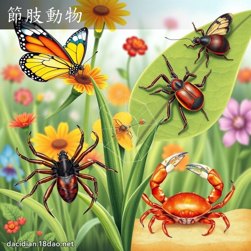 節肢動物 - 國語大辭典配圖