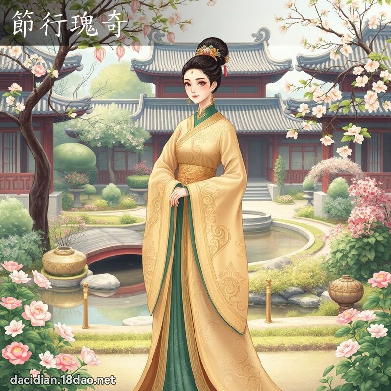 節行瑰奇 - 國語大辭典配圖