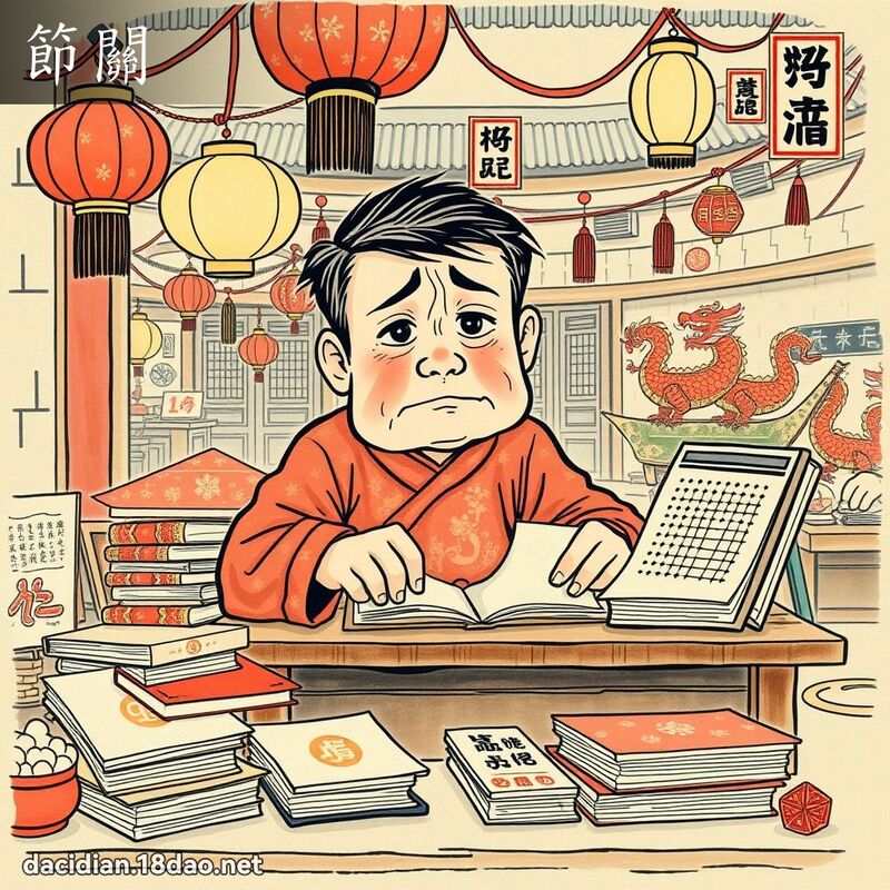 节关 - 国语大辞典配图