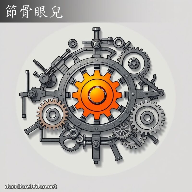 节骨眼儿 - 国语大辞典配图