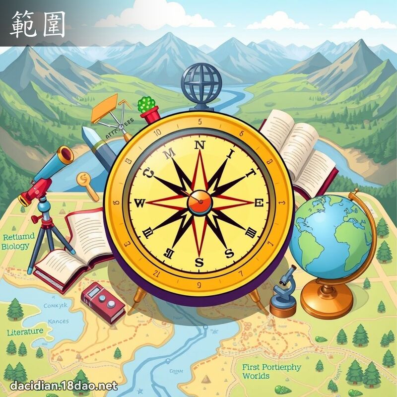 范围 - 国语大辞典配图