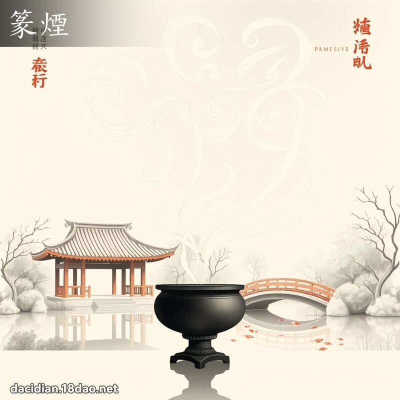 篆烟 - 国语大辞典配图