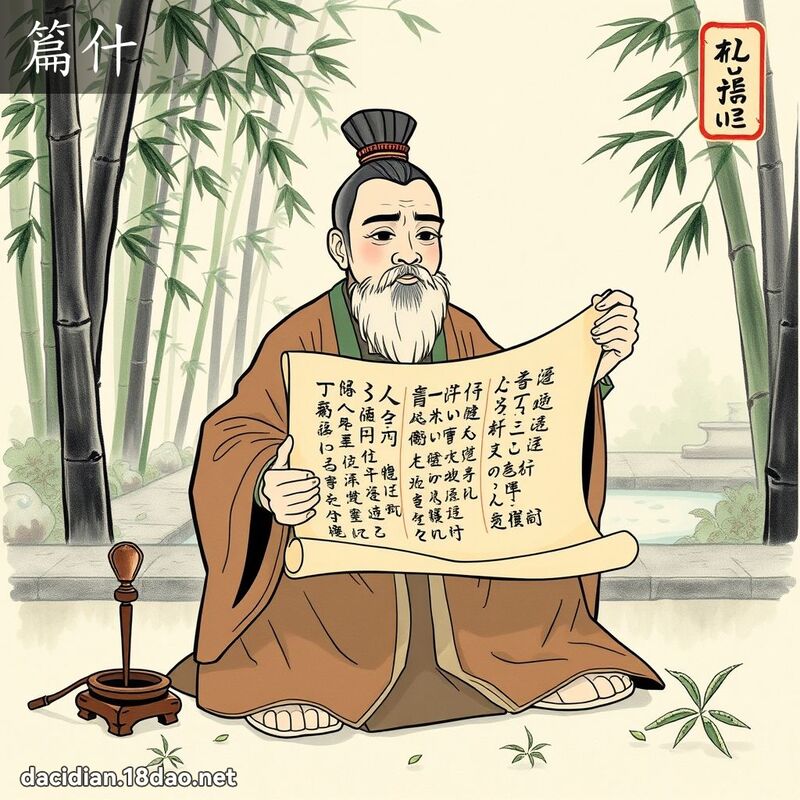 篇什 - 国语大辞典配图