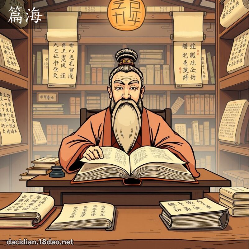 篇海 - 国语大辞典配图