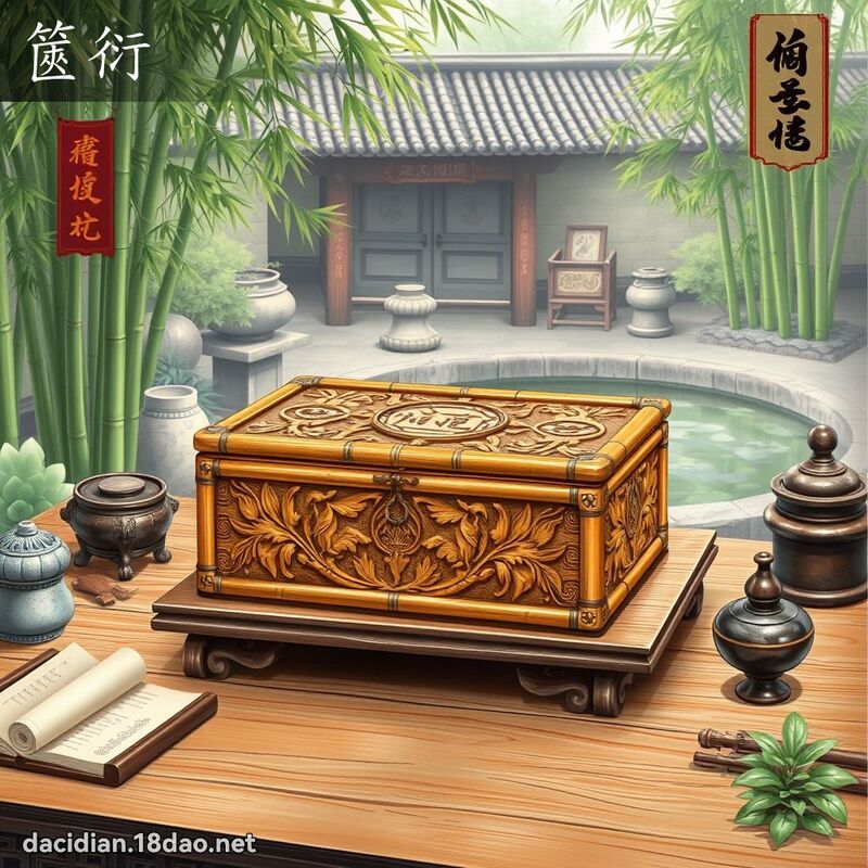 篋衍 - 国语大辞典配图