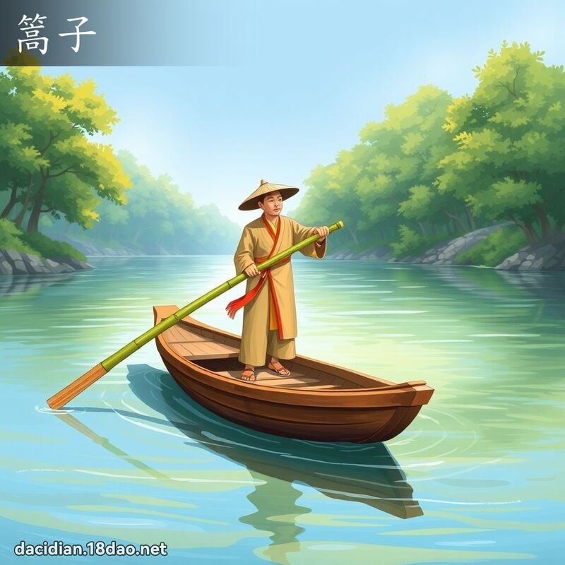 篙子 - 國語大辭典配圖