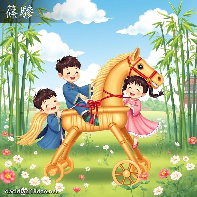 篠驂 - 國語大辭典配圖