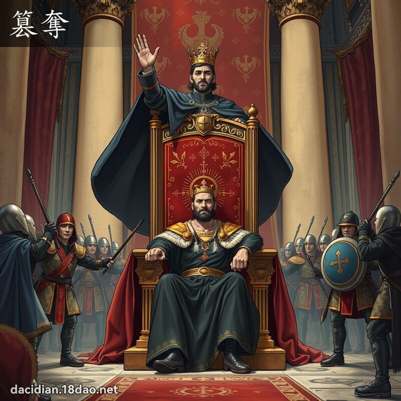 篡夺 - 国语大辞典配图