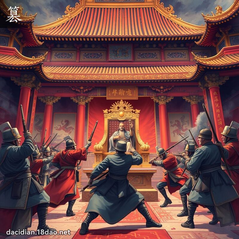 篡 - 国语大辞典配图