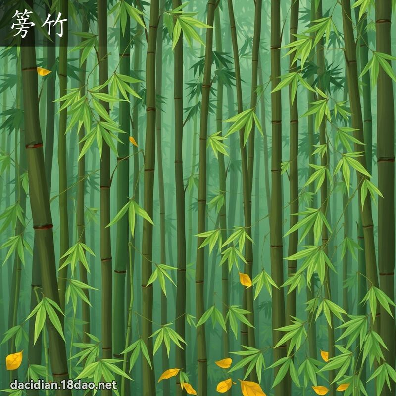 篣竹 - 国语大辞典配图