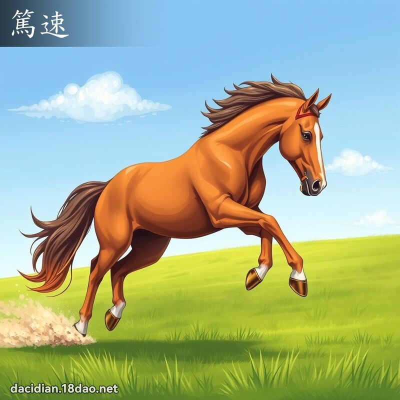 篤速 - 國語大辭典配圖