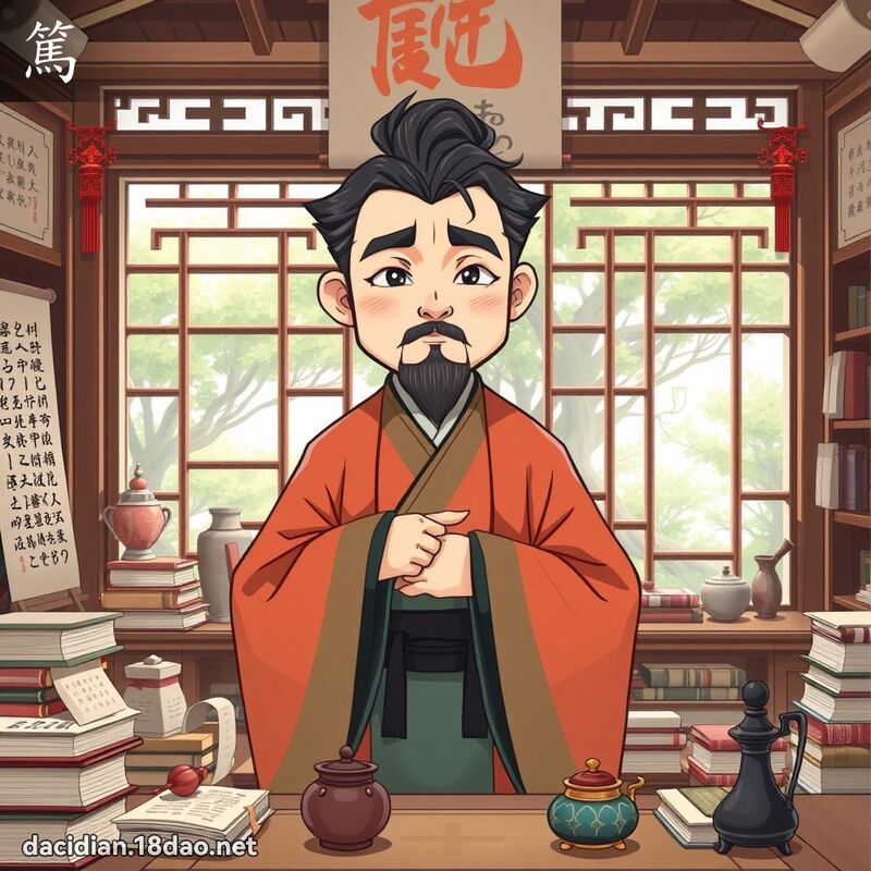 篤 - 国语大辞典配图