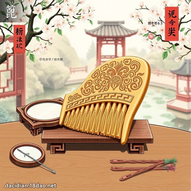 篦 - 国语大辞典配图