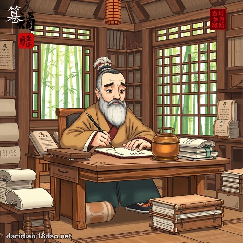 汉字: 篹 (多音字)