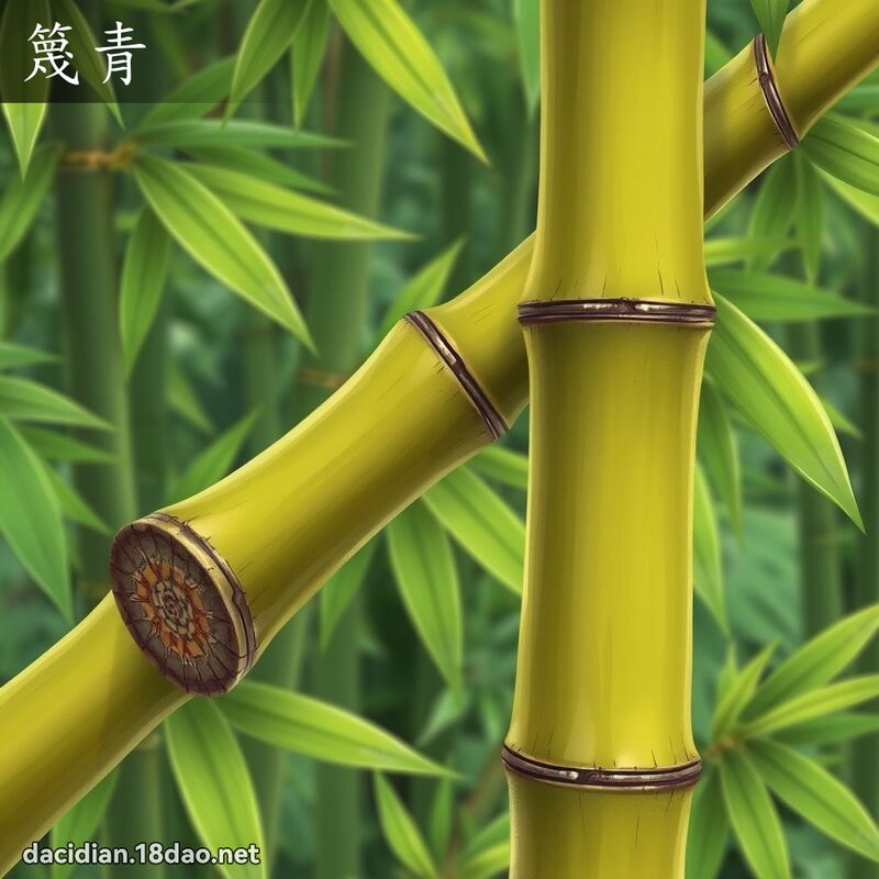 篾青 - 国语大辞典配图
