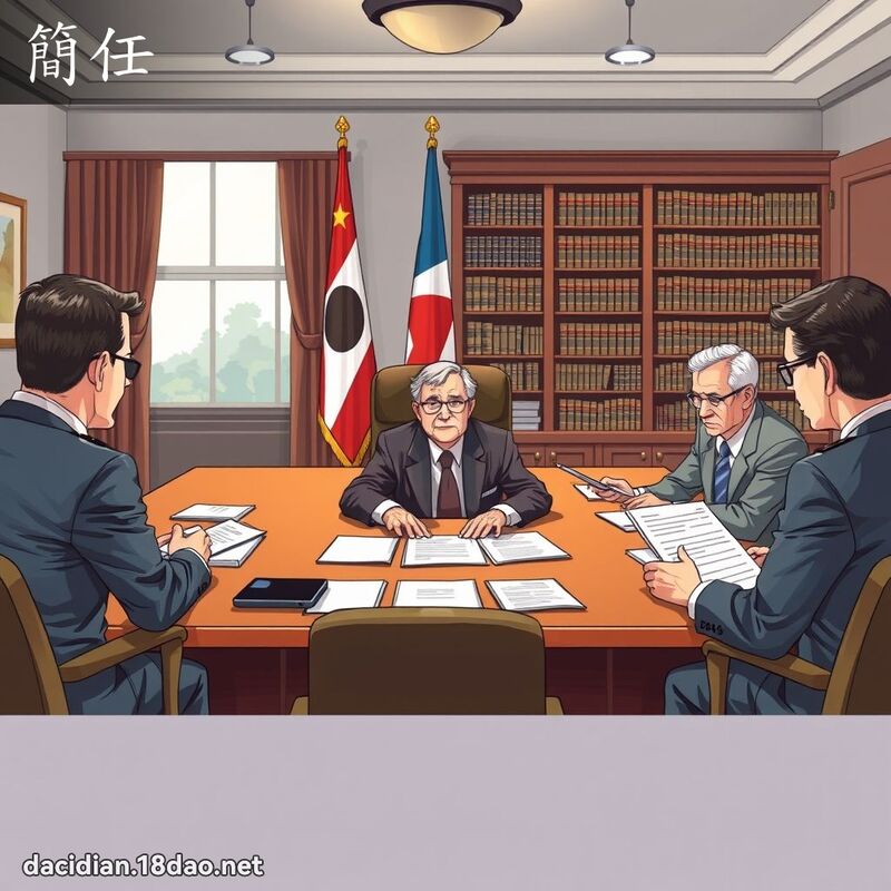简任 - 国语大辞典配图