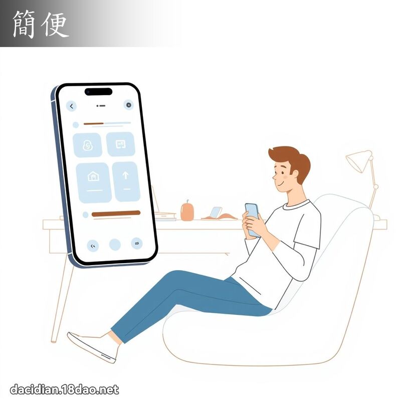 简便 - 国语大辞典配图