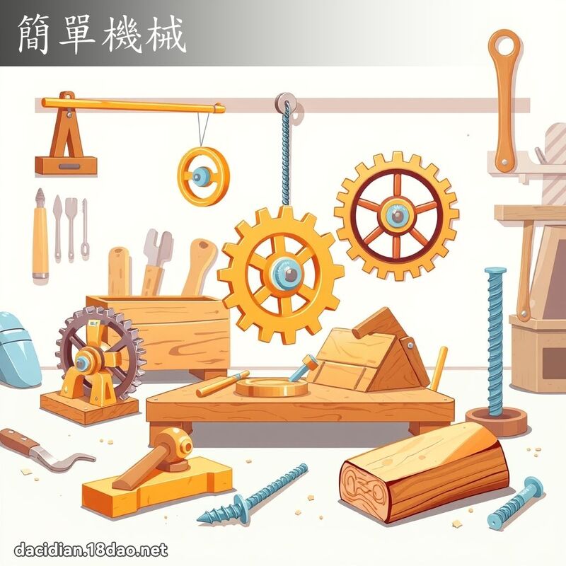 簡單機械 - 國語大辭典配圖
