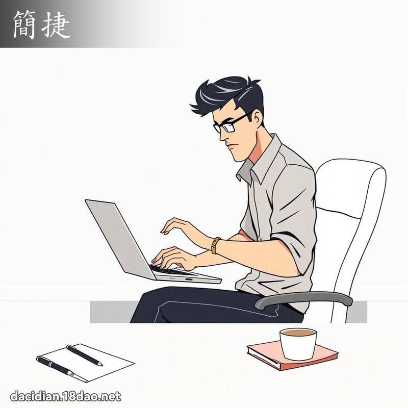 简捷 - 国语大辞典配图