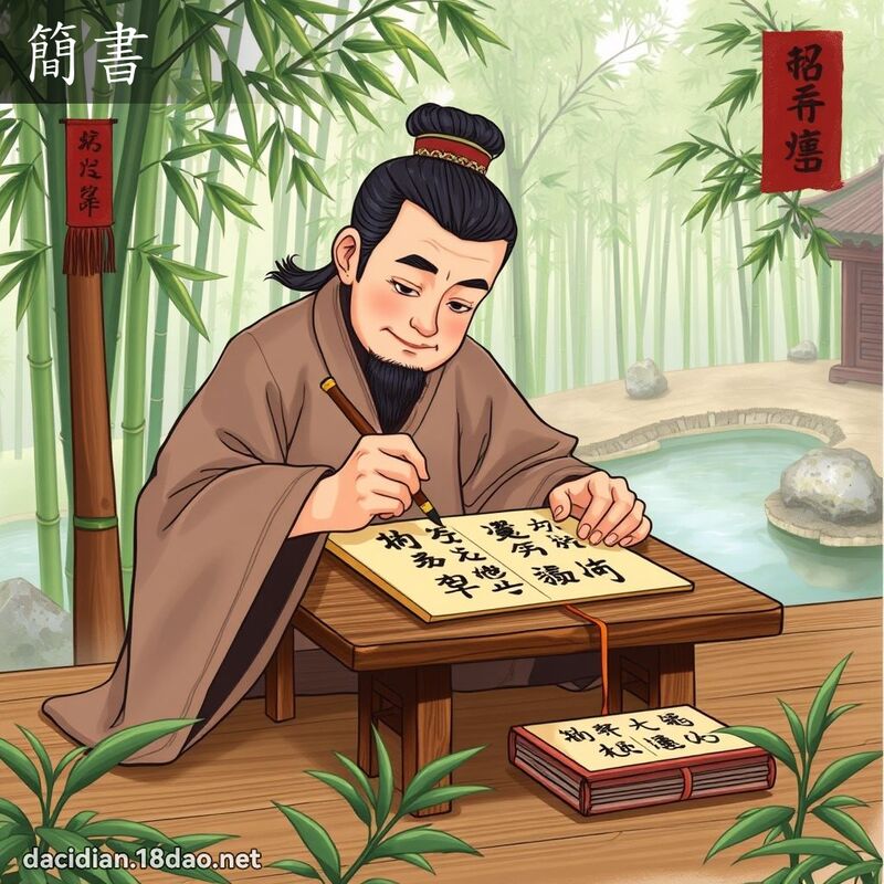 簡書 - 國語大辭典配圖