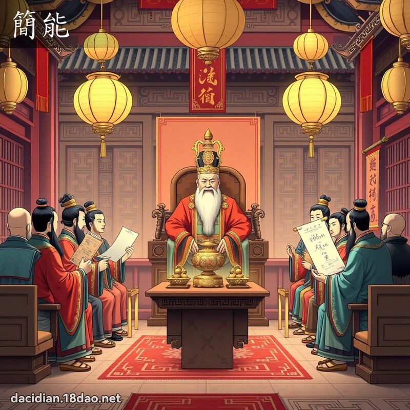 簡能 - 國語大辭典配圖