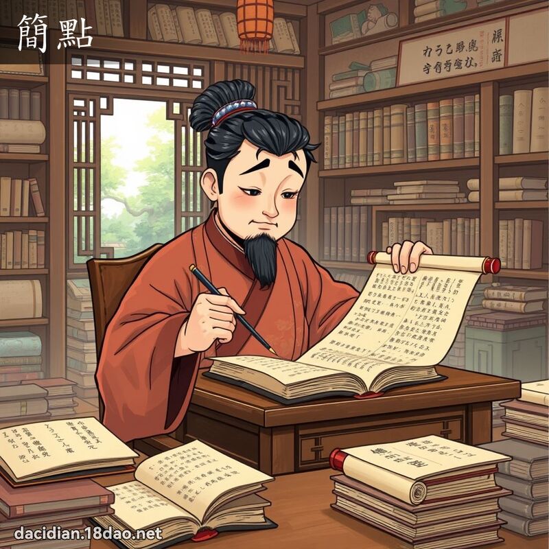 简点 - 国语大辞典配图
