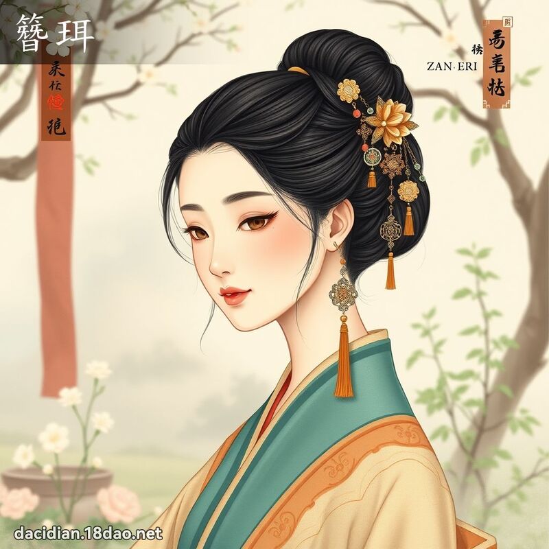 簪珥 - 國語大辭典配圖