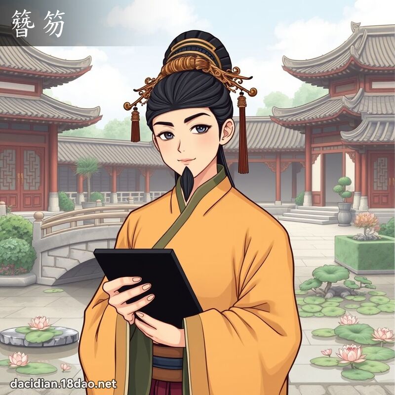 簪笏 - 国语大辞典配图