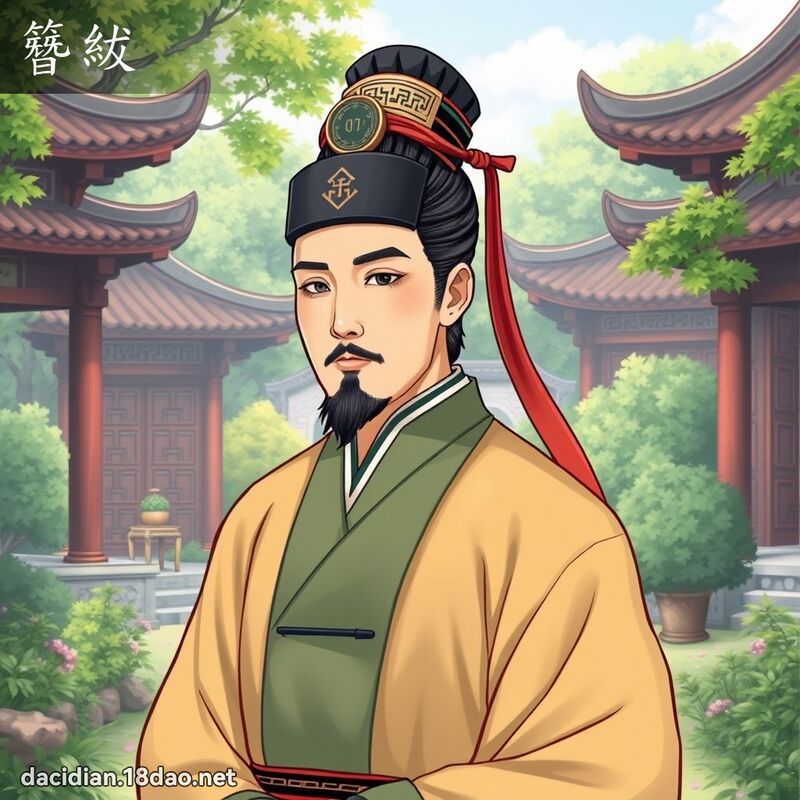 簪紱 - 國語大辭典配圖