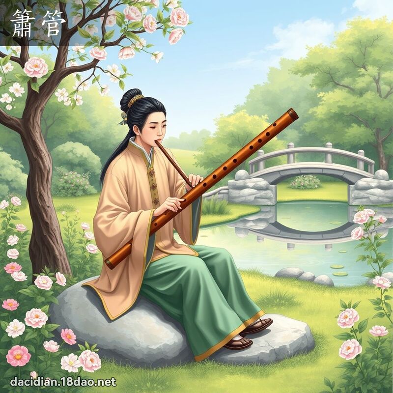 簫管 - 国语大辞典配图
