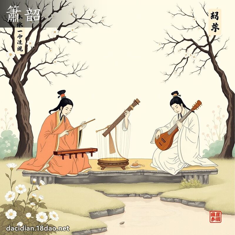 簫韶 - 国语大辞典配图