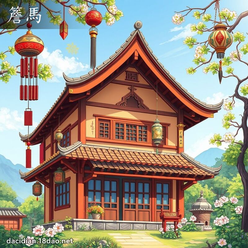簷馬 - 國語大辭典配圖
