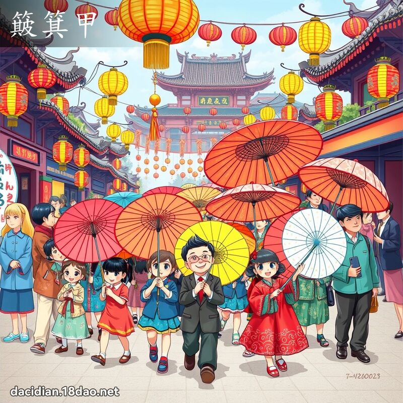 簸箕甲 - 国语大辞典配图