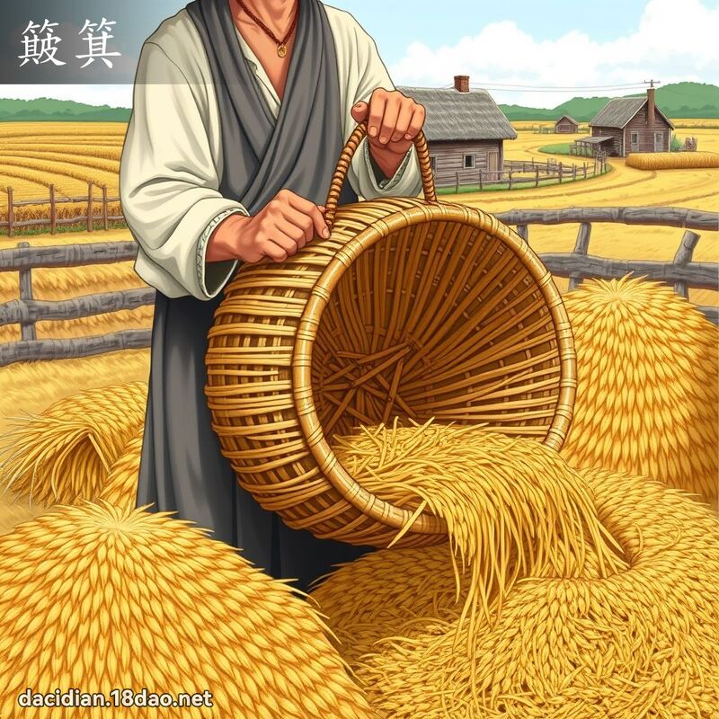 簸箕 - 国语大辞典配图