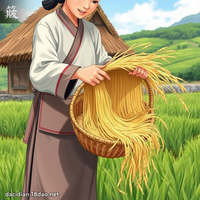 汉字: 簸 (多音字)
