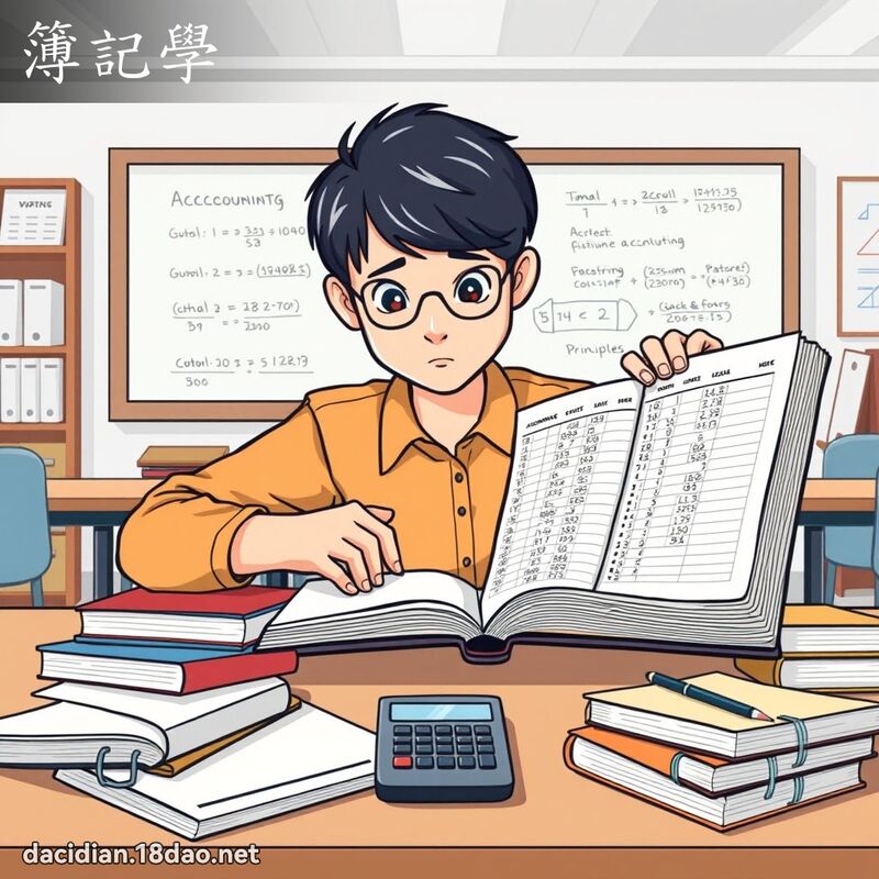 簿记学 - 国语大辞典配图