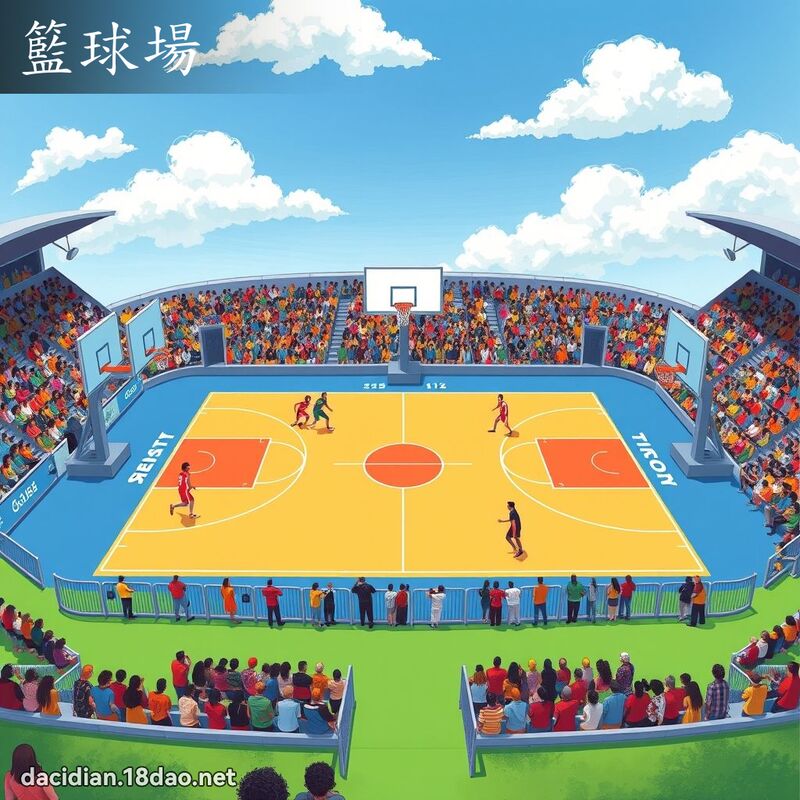 篮球场 - 国语大辞典配图