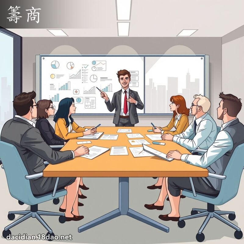 筹商 - 国语大辞典配图