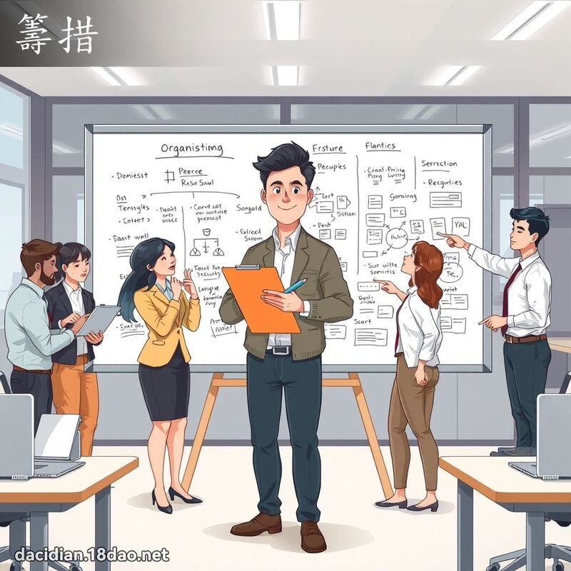 筹措 - 国语大辞典配图