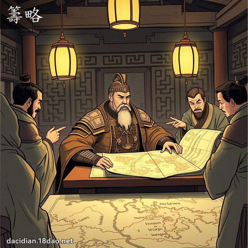 籌略 - 國語大辭典配圖
