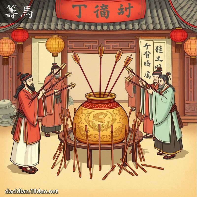 筹马 - 国语大辞典配图