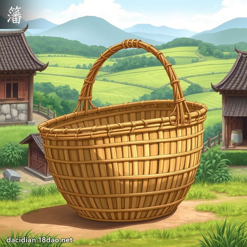 籓 - 國語大辭典配圖
