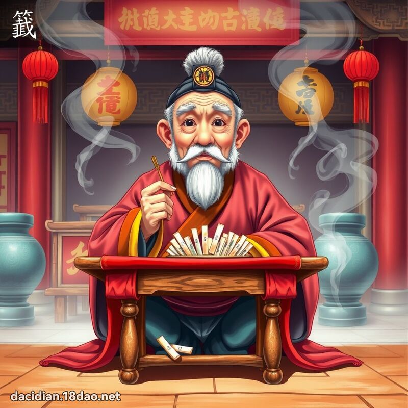 籖 - 國語大辭典配圖