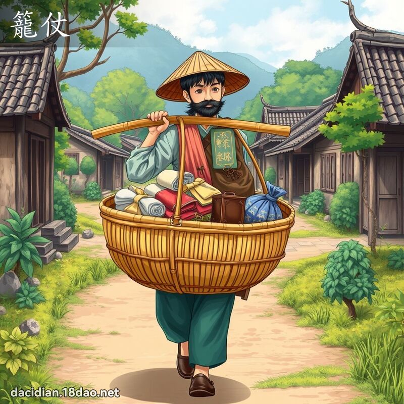 籠仗 - 國語大辭典配圖