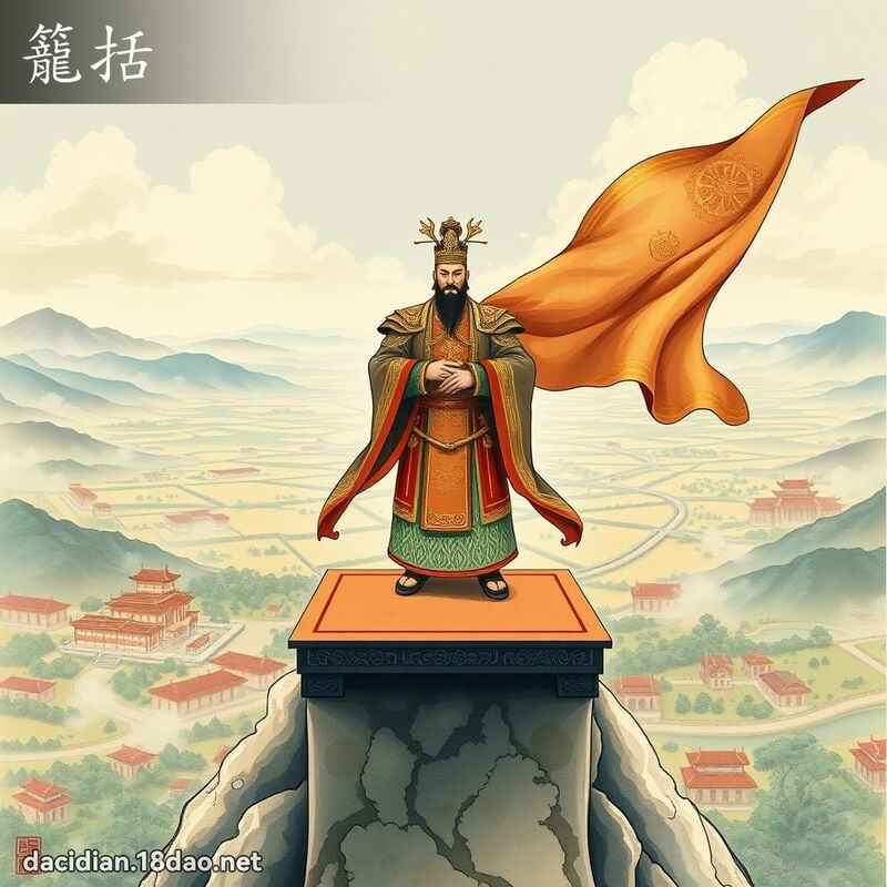 笼括 - 国语大辞典配图