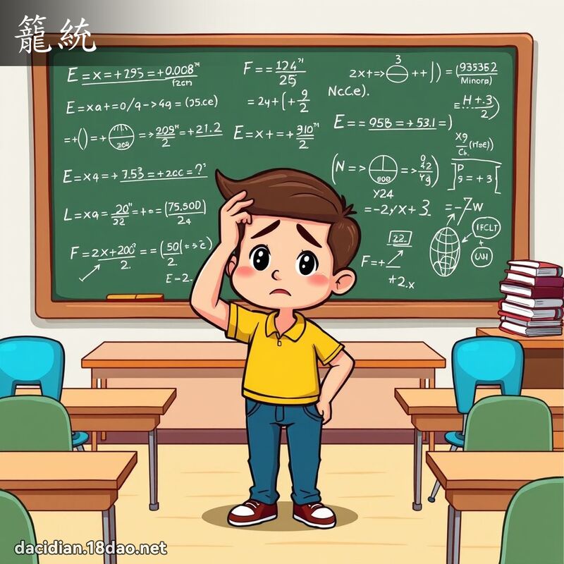 籠統 - 國語大辭典配圖